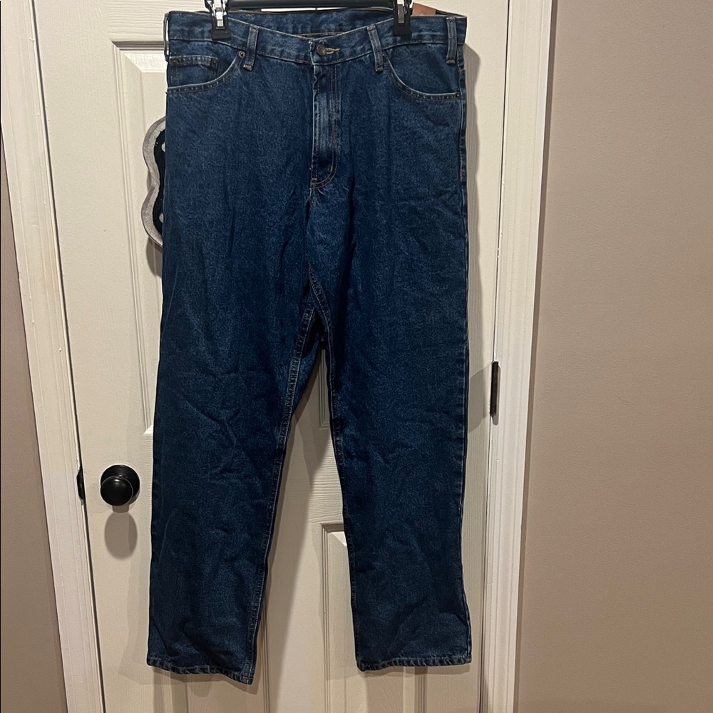 Rural King  Real Work Wear Men's Dark Blue Relaxed 36x34 NWT Jeans